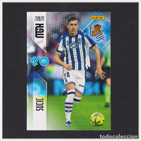 Cromos de f&uacute;tbol: MEGACRACKS 2026 2027 26 27 PANINI SUCIC 320 REAL SOCIEDAD ALBUM COLECCI&Oacute;N LIGA MGK