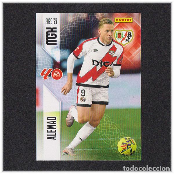 Cromos de f&uacute;tbol: MEGACRACKS 2026 2027 26 27 PANINI ALEMAO 306 RAYO VALLECANO ALBUM COLECCI&Oacute;N LIGA MGK