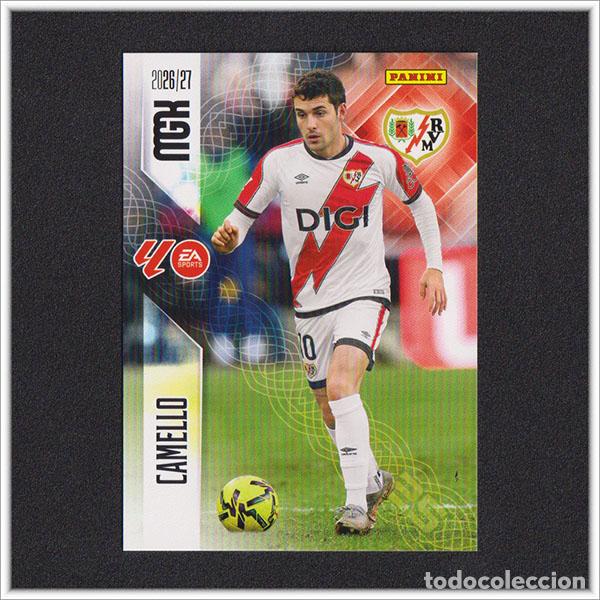 Cromos de f&uacute;tbol: MEGACRACKS 2026 2027 26 27 PANINI CAMELLO 305 RAYO VALLECANO ALBUM COLECCI&Oacute;N LIGA MGK