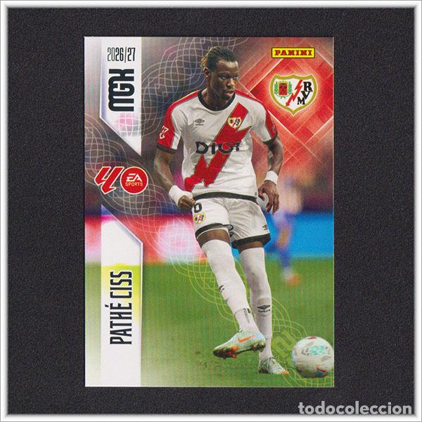 Cromos de f&uacute;tbol: MEGACRACKS 2026 2027 26 27 PANINI PATHE CISS 299 RAYO VALLECANO ALBUM COLECCI&Oacute;N LIGA MGK