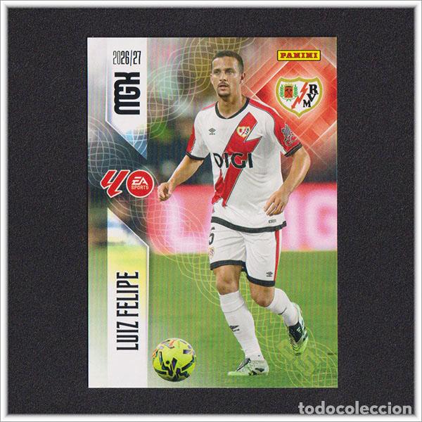 Cromos de f&uacute;tbol: MEGACRACKS 2026 2027 26 27 PANINI LUIZ FELIPE 296 RAYO VALLECANO ALBUM COLECCI&Oacute;N LIGA MGK