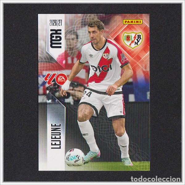 Cromos de f&uacute;tbol: MEGACRACKS 2026 2027 26 27 PANINI LEJEUNE 294 RAYO VALLECANO ALBUM COLECCI&Oacute;N LIGA MGK