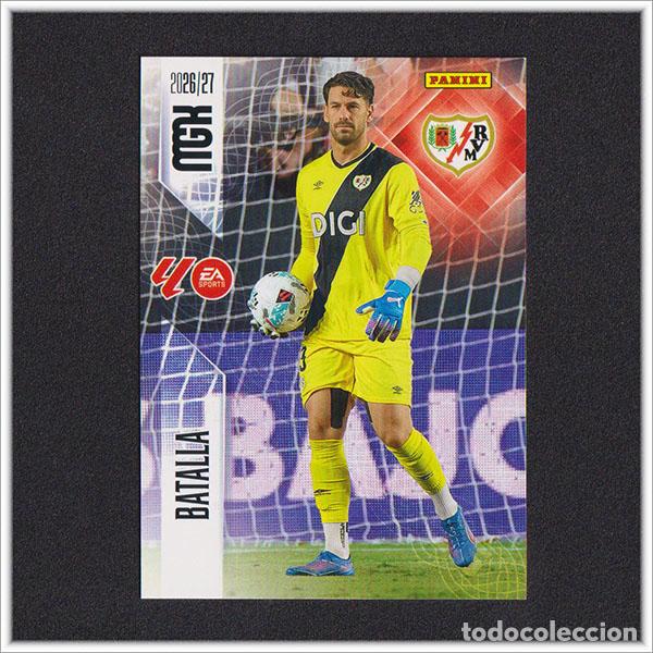 Cromos de f&uacute;tbol: MEGACRACKS 2026 2027 26 27 PANINI BATALLA 290 RAYO VALLECANO ALBUM COLECCI&Oacute;N LIGA MGK