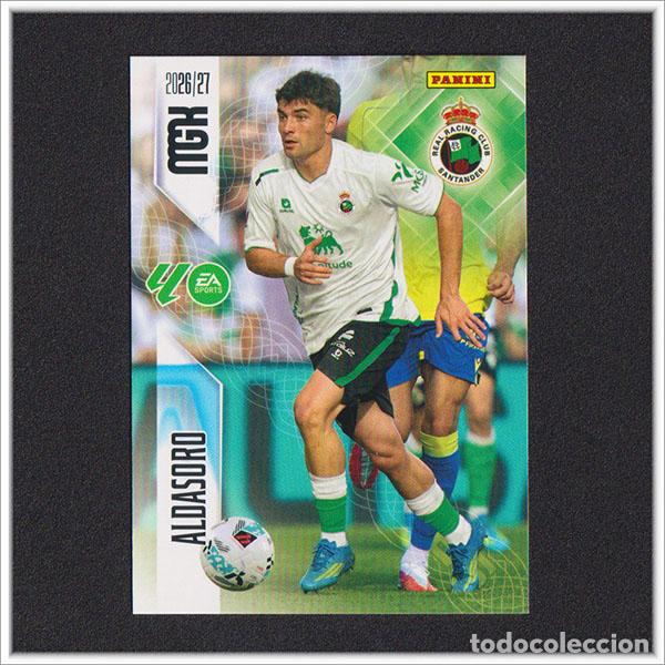 Cromos de f&uacute;tbol: MEGACRACKS 2026 2027 26 27 PANINI ALDASORO 283 RACING SANTANDER ALBUM COLECCI&Oacute;N LIGA MGK