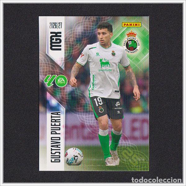 Cromos de f&uacute;tbol: MEGACRACKS 2026 2027 26 27 PANINI GUSTAVO PUERTA 281 RACING SANTANDER ALBUM COLECCI&Oacute;N LIGA MGK