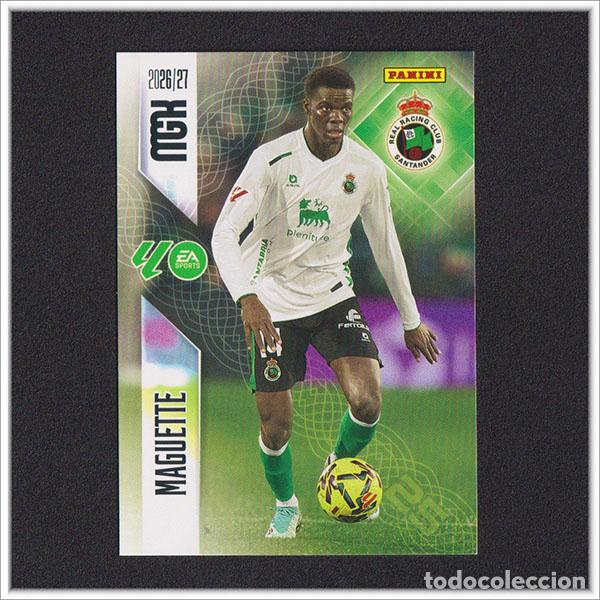 Cromos de f&uacute;tbol: MEGACRACKS 2026 2027 26 27 PANINI MAGUETTE 280 RACING SANTANDER ALBUM COLECCI&Oacute;N LIGA MGK