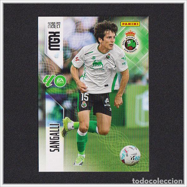 Cromos de f&uacute;tbol: MEGACRACKS 2026 2027 26 27 PANINI SANGALLI 275 RACING SANTANDER ALBUM COLECCI&Oacute;N LIGA MGK