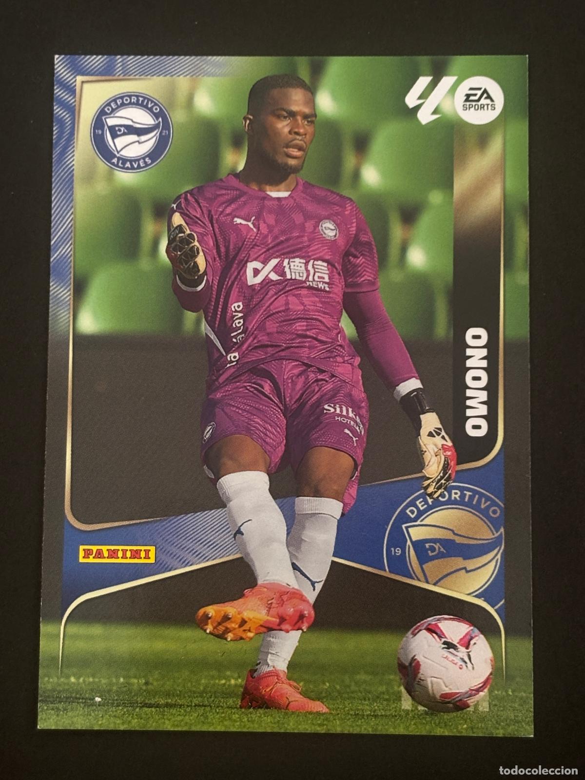 Cromos de f&uacute;tbol: 21 OWONO ALAVES MEGACRACKS MGK 25-26 2025-2026 PANINI LIGA