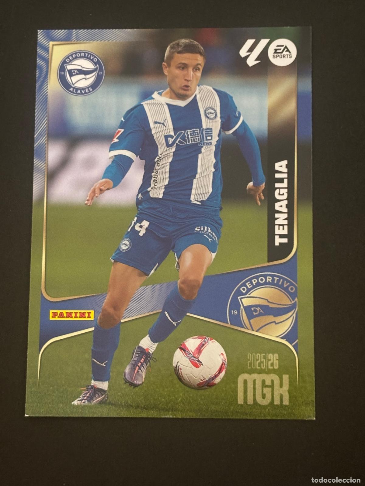 Cromos de f&uacute;tbol: 22 TENAGLIA ALAVES MEGACRACKS MGK 25-26 2025-2026 PANINI LIGA