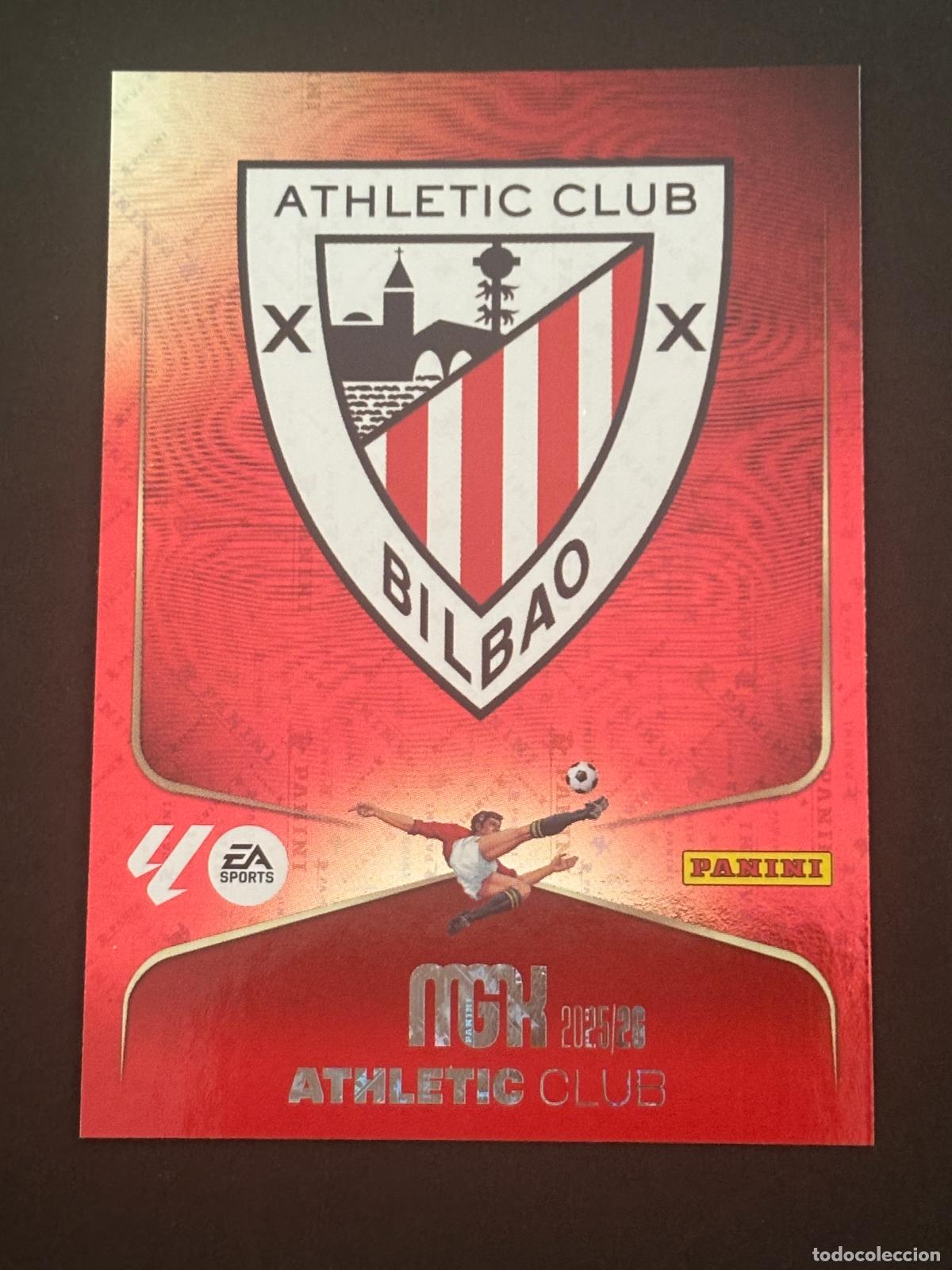 Cromos de f&uacute;tbol: 37 ESCUDO AT BILBAO MEGACRACKS MGK 25-26 2025-2026 PANINI LIGA