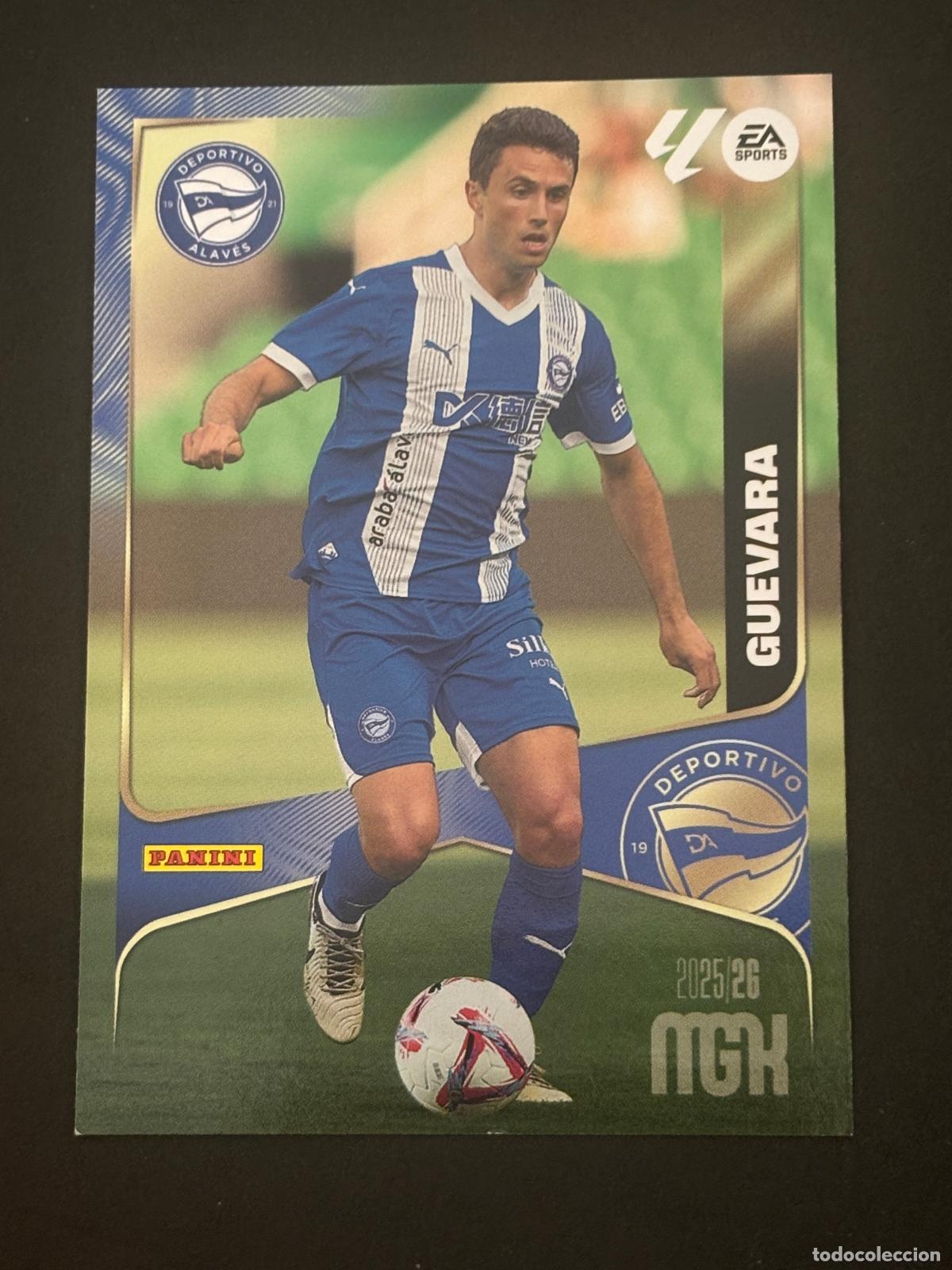 Cromos de f&uacute;tbol: 28 GUEVARA ALAVES MEGACRACKS MGK 25-26 2025-2026 PANINI LIGA