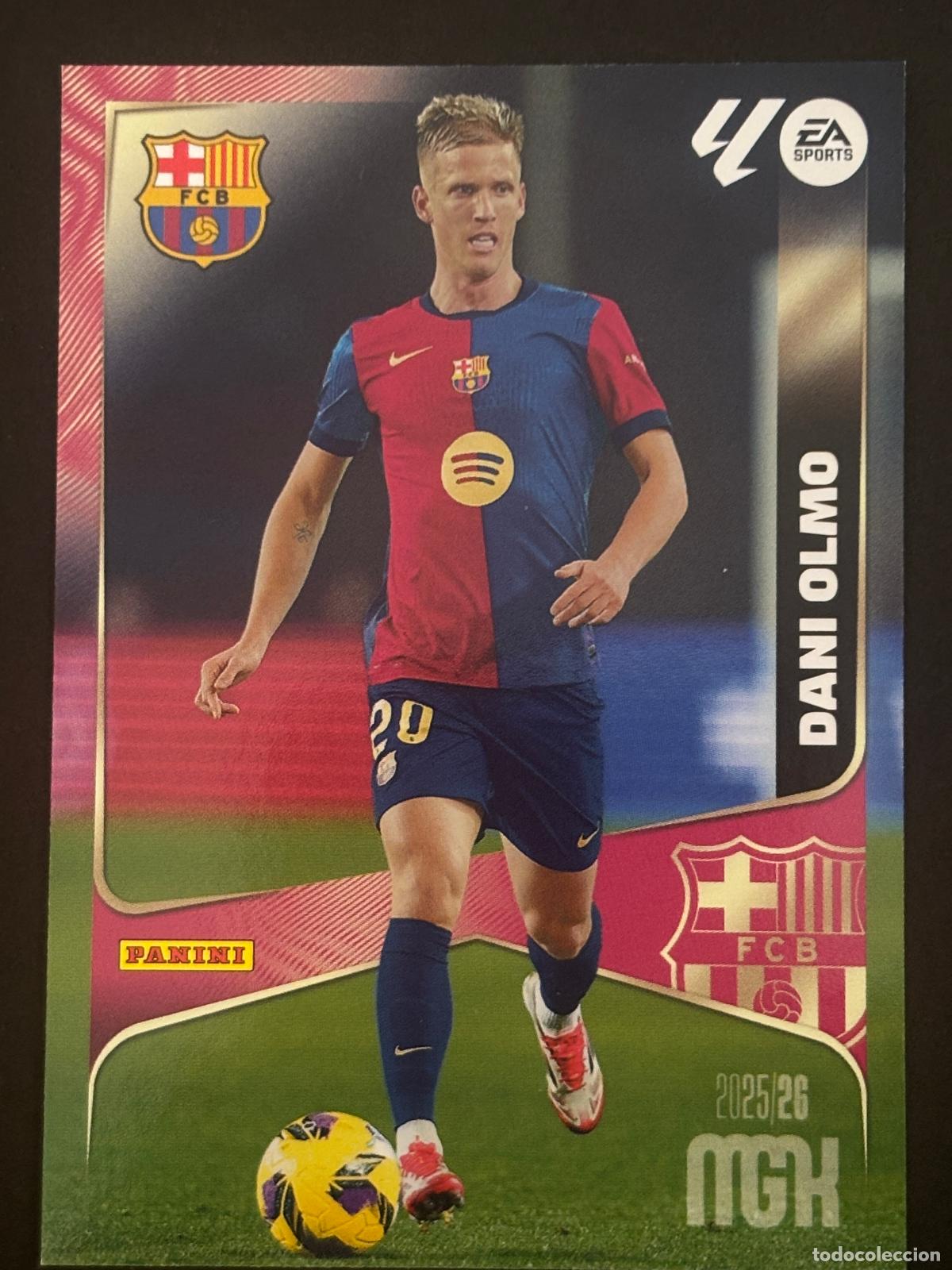 Cromos de f&uacute;tbol: 87 DANI OLMO BARCELONA MEGACRACKS MGK 25-26 2025-2026 PANINI LIGA