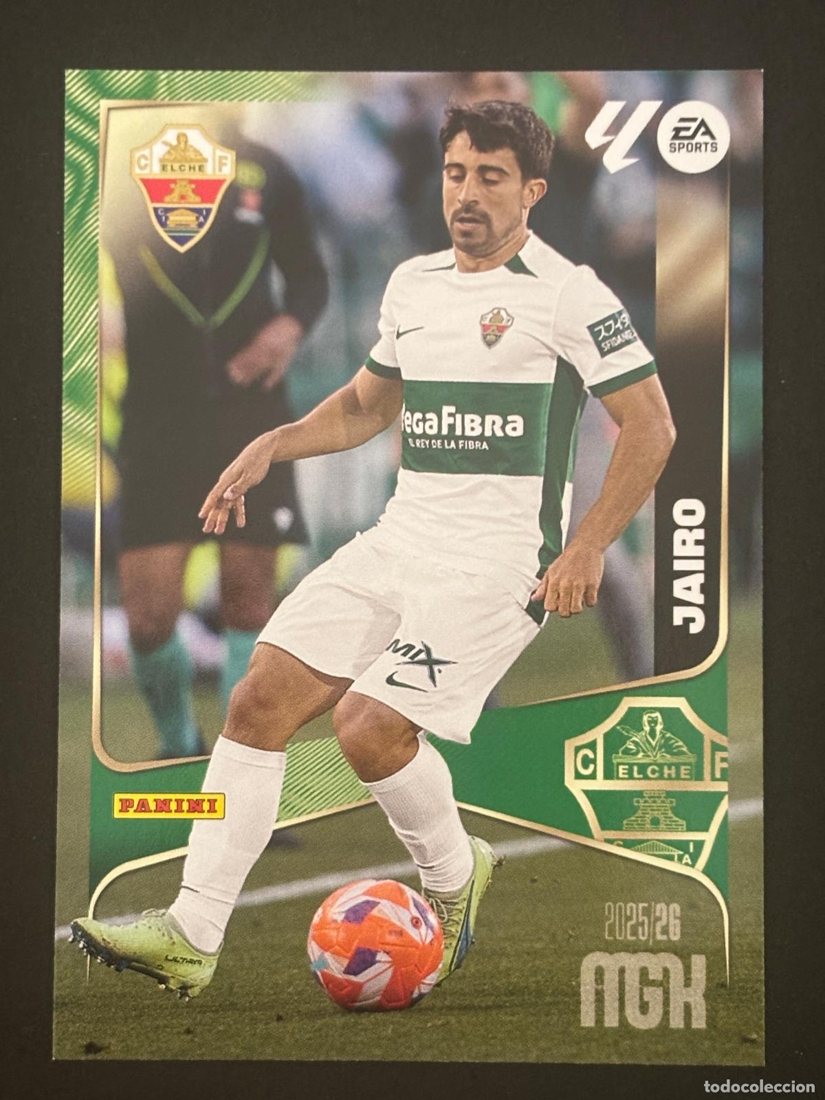 Fu&szlig;ball-Sticker: 135 JAIRO ELCHE MEGACRACKS MGK 25-26 2025-2026 PANINI LIGA