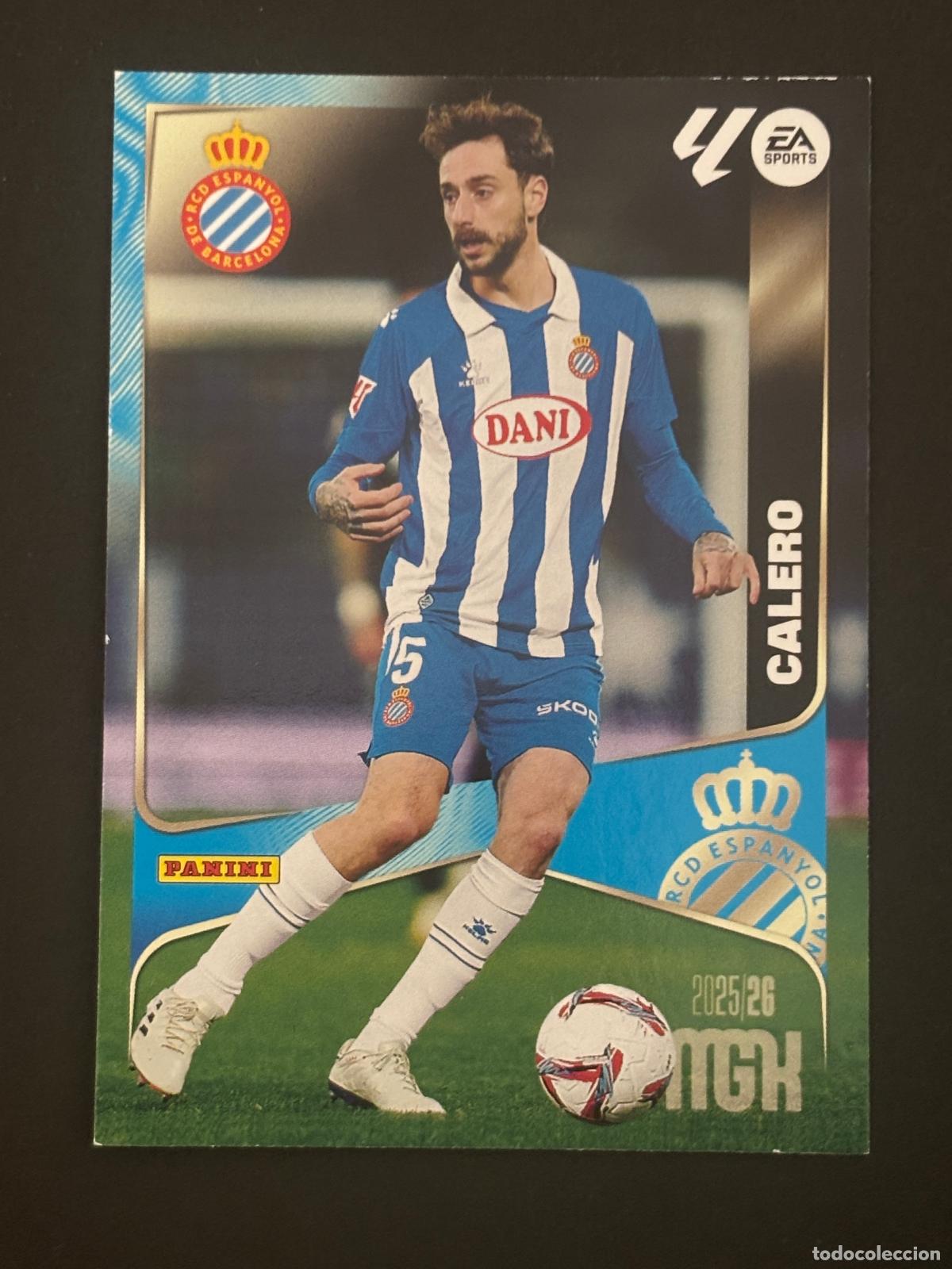 Fu&szlig;ball-Sticker: 150 CALERO ESPANYOL MEGACRACKS MGK 25-26 2025-2026 PANINI LIGA