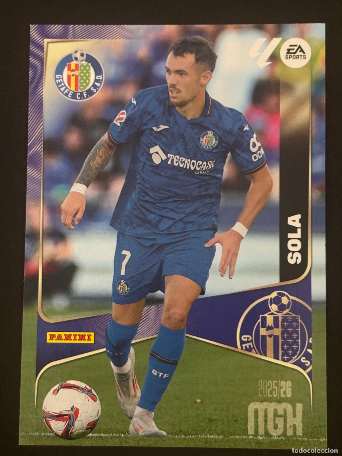 Figurine di Calcio: 166 SOLA GETAFE MEGACRACKS MGK 25-26 2025-2026 PANINI LIGA