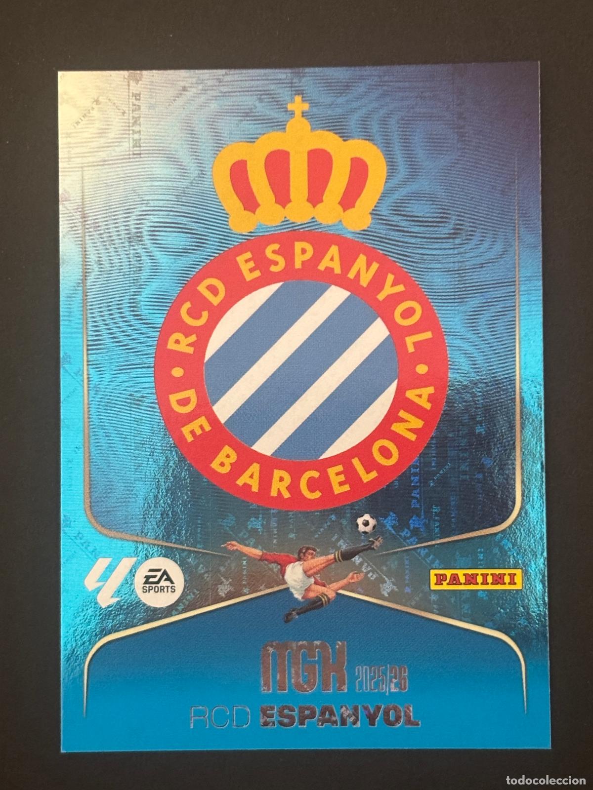 Figurine di Calcio: 145 ESCUDO ESPANYOL MEGACRACKS MGK 25-26 2025-2026 PANINI LIGA