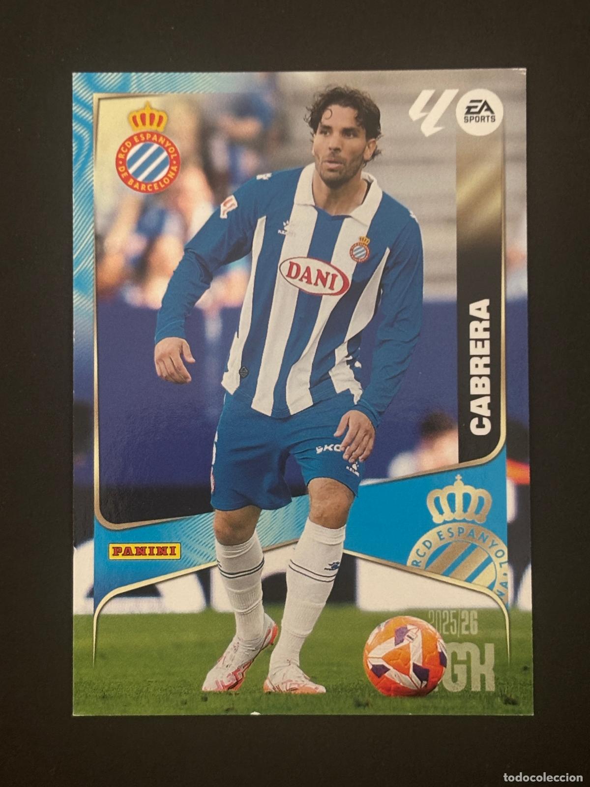 Figurine di Calcio: 151 CABRERA ESPANYOL MEGACRACKS MGK 25-26 2025-2026 PANINI LIGA