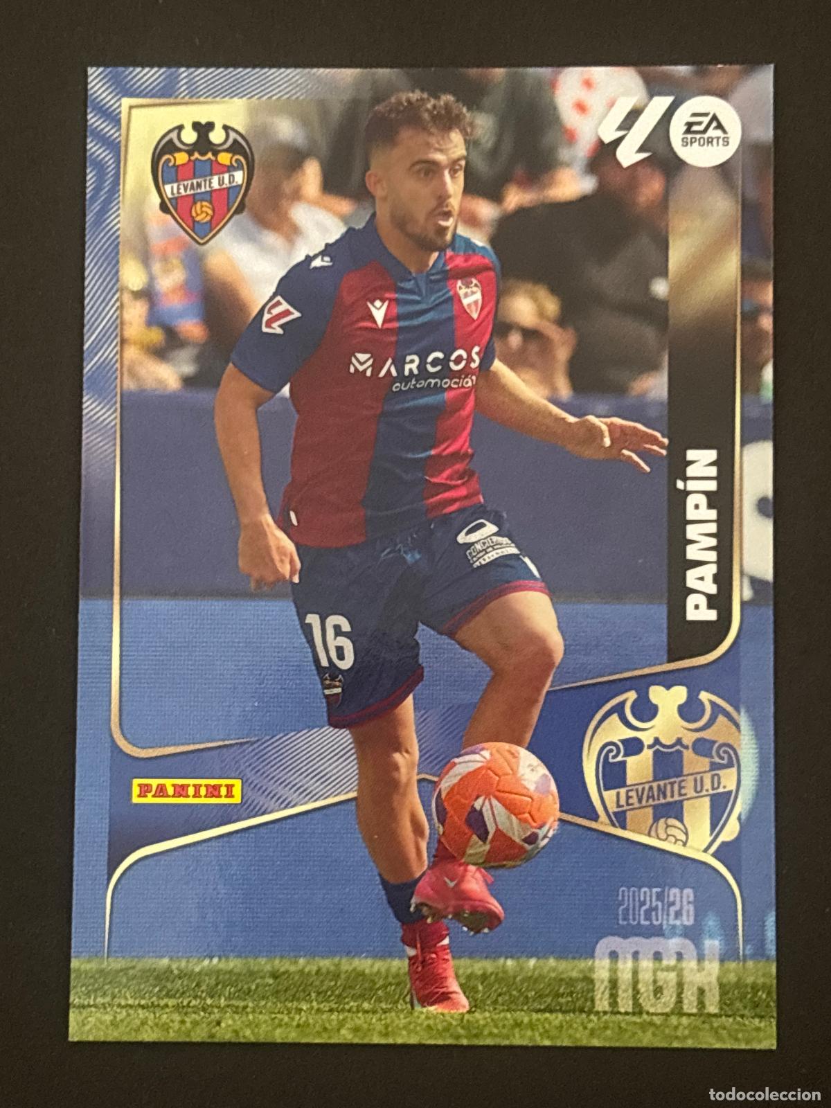 Figurine di Calcio: 206 PAMP&Iacute;N LEVANTE MEGACRACKS MGK 25-26 2025-2026 PANINI LIGA