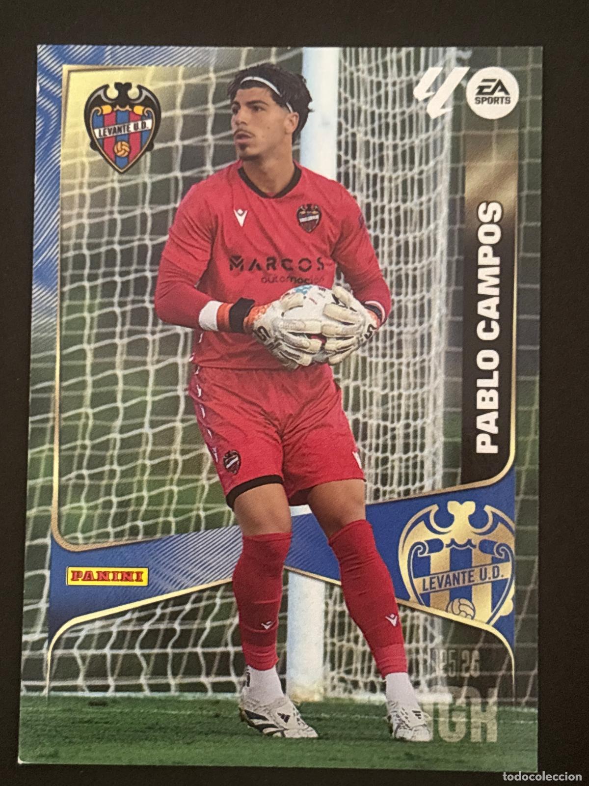 Cromos de f&uacute;tbol: 201 ALFONSO PASTOR LEVANTE 2&ordf; EDICI&Oacute;N MEGACRACKS MGK 25-26 2025-2026 PANINI LIGA