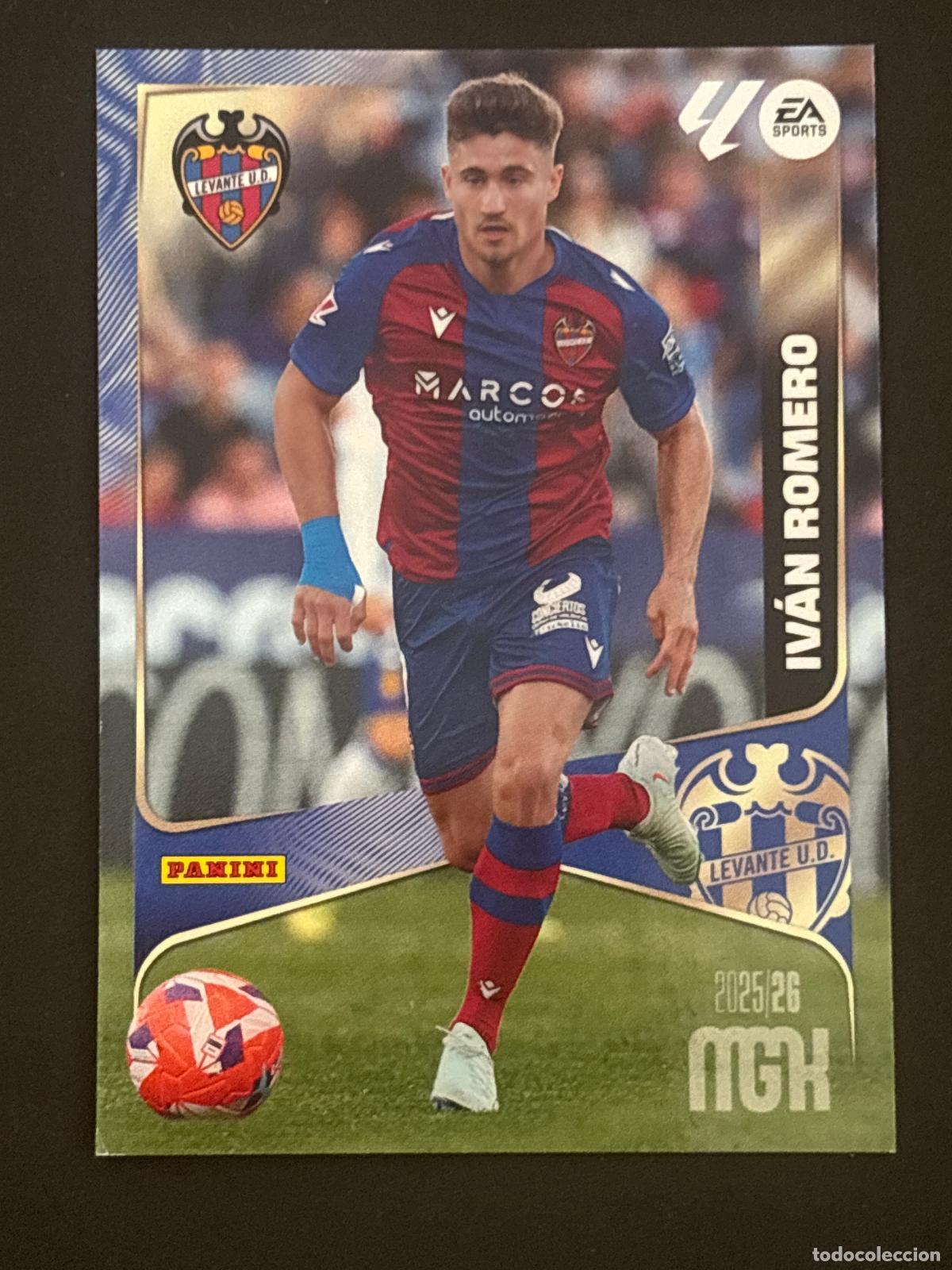 Cromos de Futebol: 213 IV&Aacute;N ROMERO LEVANTE MEGACRACKS MGK 25-26 2025-2026 PANINI LIGA