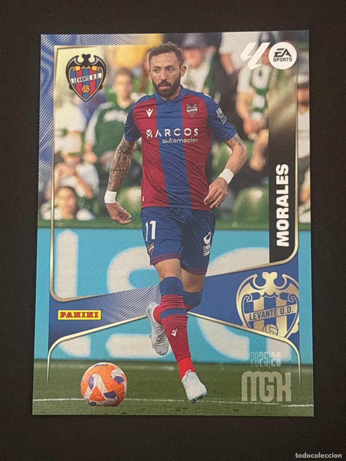 Cromos de Futebol: 216 MORALES LEVANTE MEGACRACKS MGK 25-26 2025-2026 PANINI LIGA