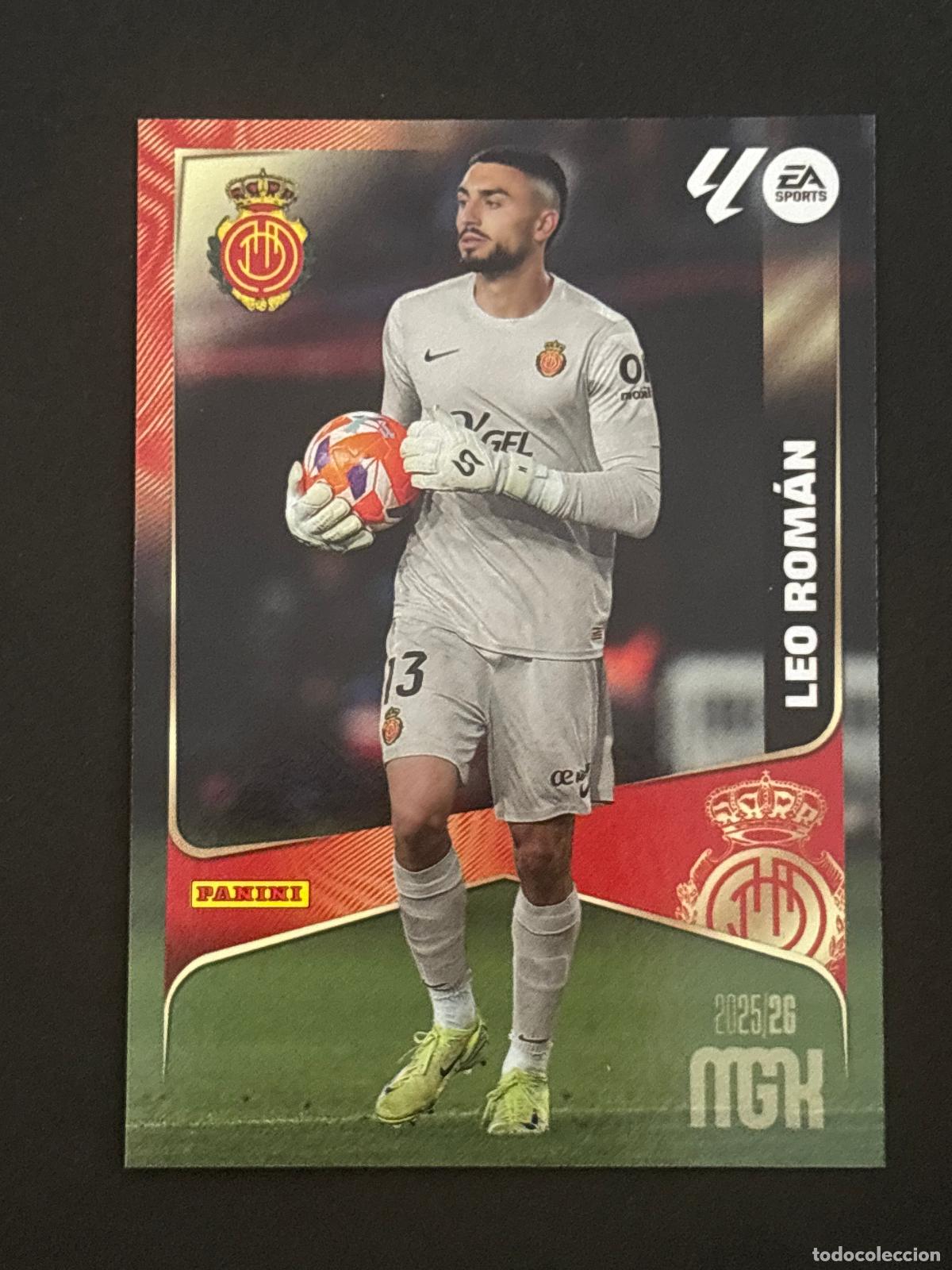 Cromos de f&uacute;tbol: 237 LEO ROM&Aacute;N MALLORCA 2&ordf; EDICI&Oacute;N MEGACRACKS MGK 25-26 2025-2026 PANINI LIGA