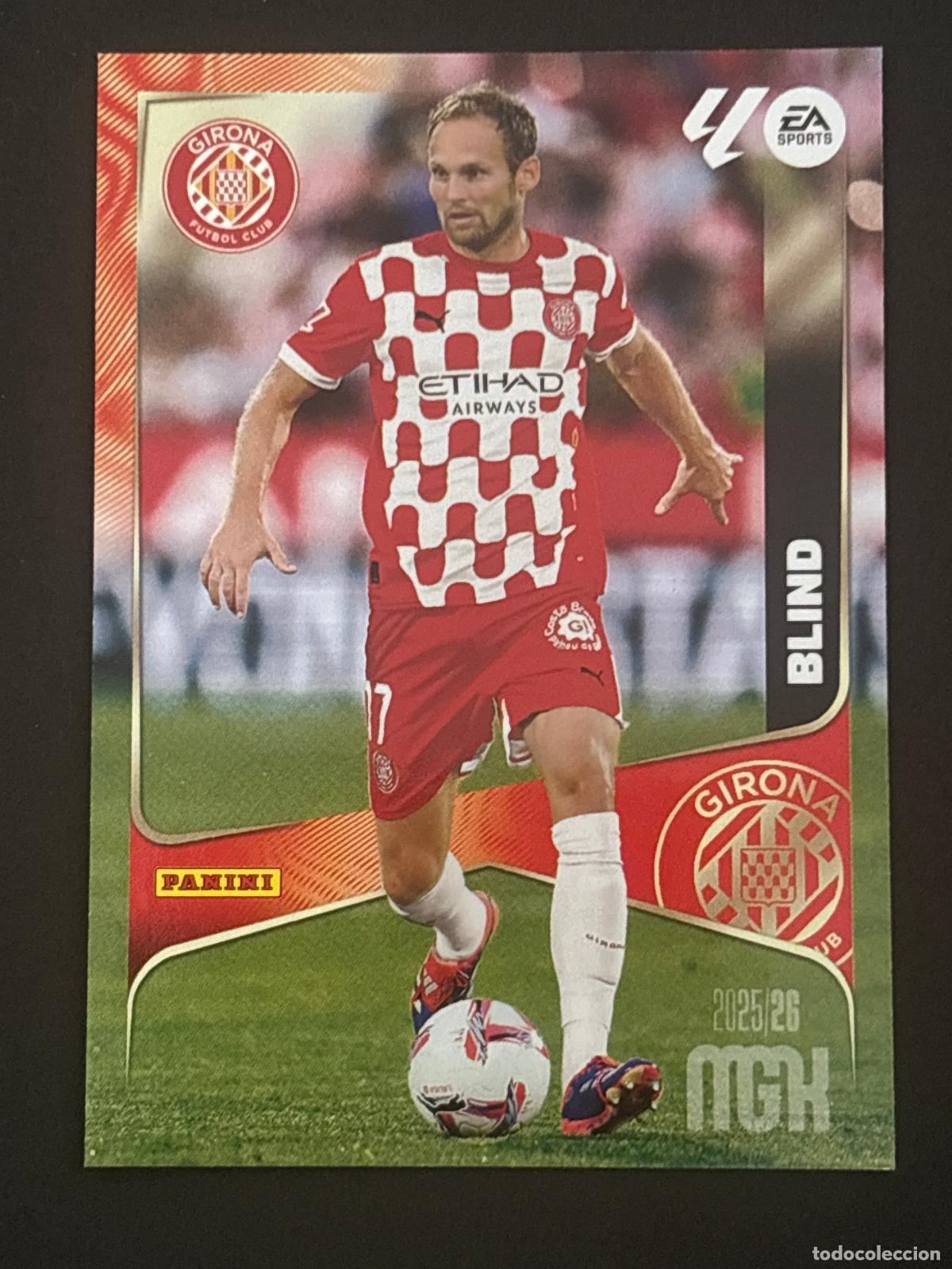 Cromos de Futebol: 190 VAN DE BEEK GIRONA MEGACRACKS MGK 25-26 2025-2026 PANINI LIGA