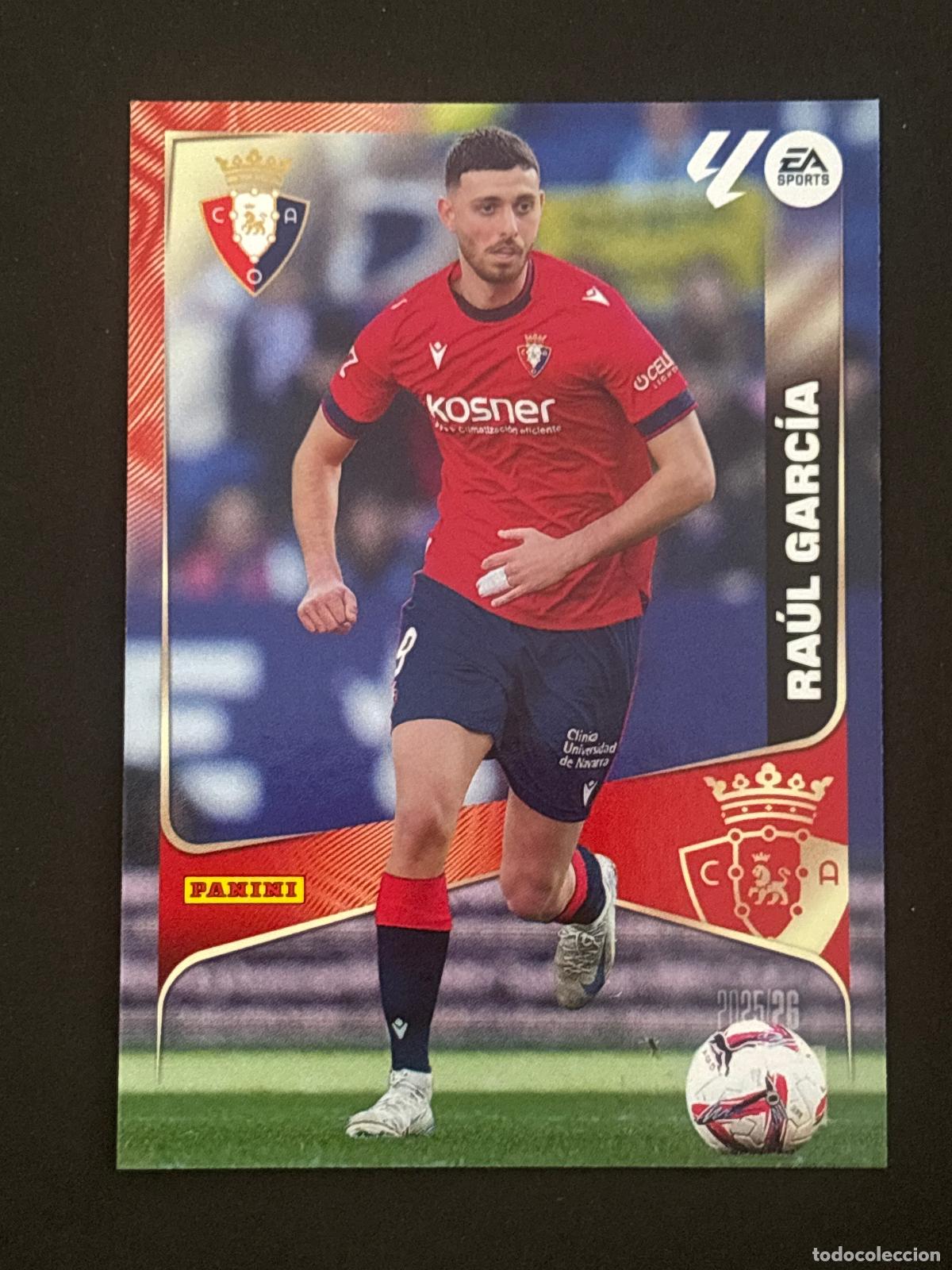 Cromos de Futebol: 269 RA&Uacute;L GARC&Iacute;A OSASUNA MEGACRACKS MGK 25-26 2025-2026 PANINI LIGA