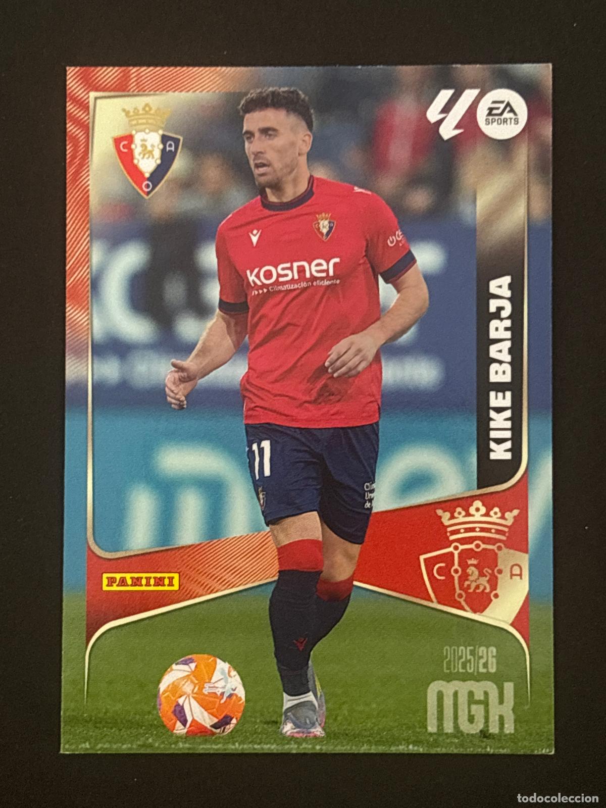 Cromos de Futebol: 268 KIKE BARJA OSASUNA MEGACRACKS MGK 25-26 2025-2026 PANINI LIGA