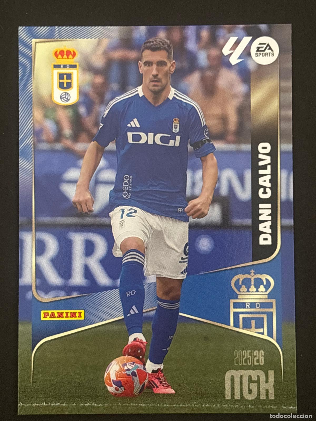 Cromos de Futebol: 275 DANI CALVO OVIEDO MEGACRACKS MGK 25-26 2025-2026 PANINI LIGA