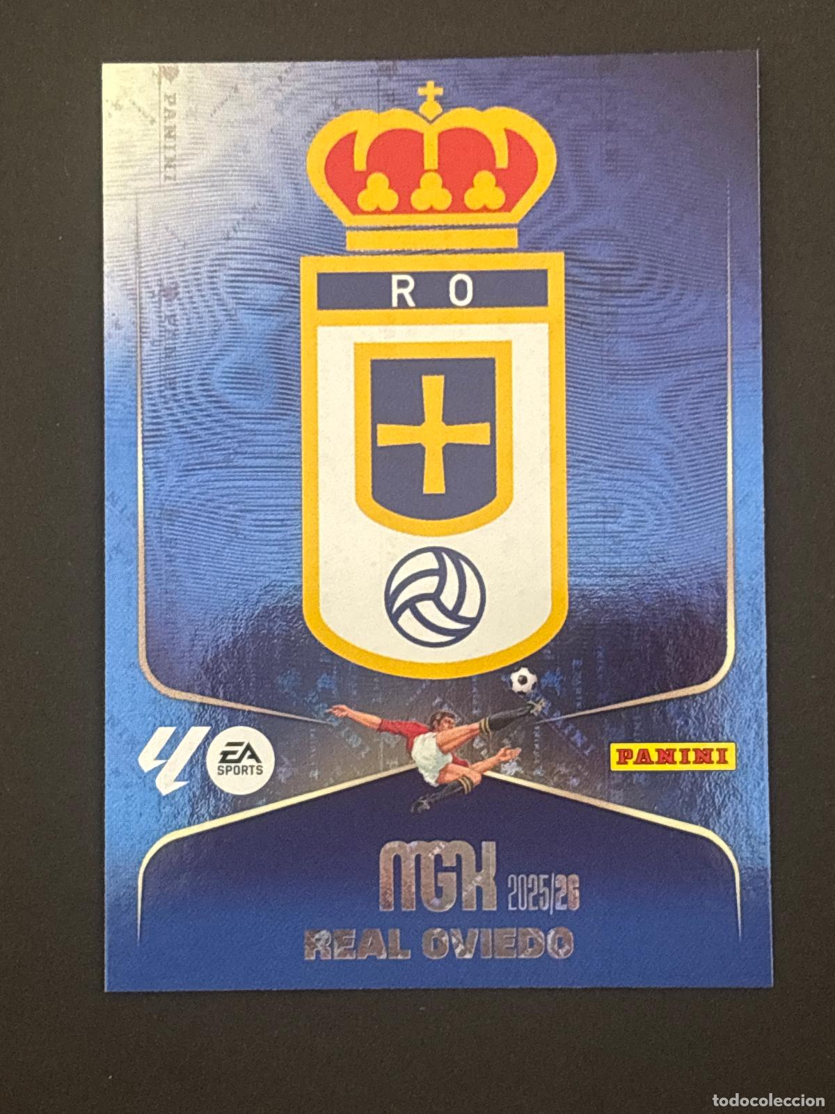 Cromos de Futebol: 271 ESCUDO OVIEDO MEGACRACKS MGK 25-26 2025-2026 PANINI LIGA