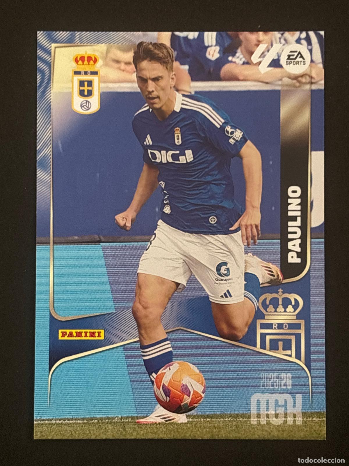 Fu&szlig;ball-Sticker: 284 PAULINO OVIEDO MEGACRACKS MGK 25-26 2025-2026 PANINI LIGA