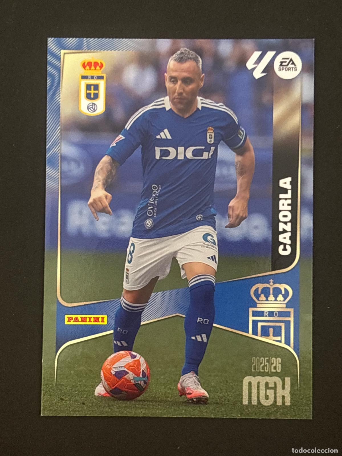 Fu&szlig;ball-Sticker: 282 CAZORLA OVIEDO MEGACRACKS MGK 25-26 2025-2026 PANINI LIGA