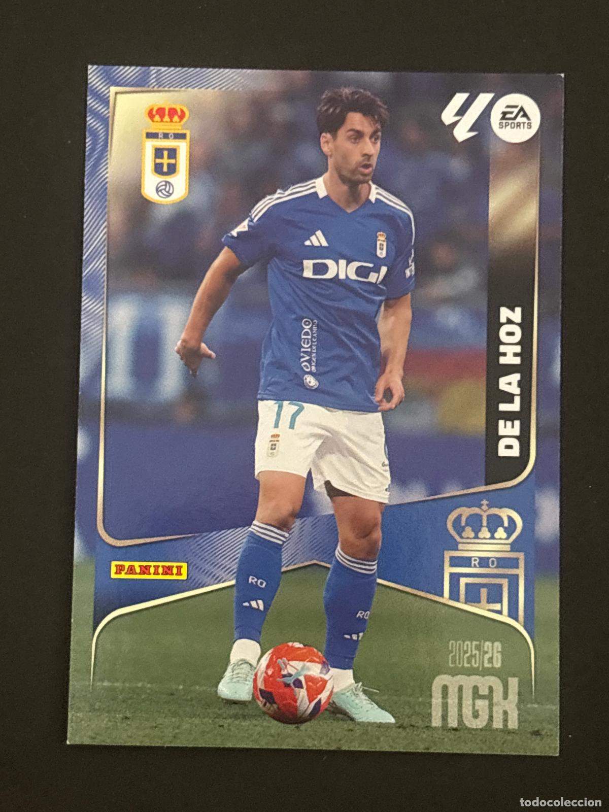 Fu&szlig;ball-Sticker: 280 DE LA HOZ OVIEDO MEGACRACKS MGK 25-26 2025-2026 PANINI LIGA