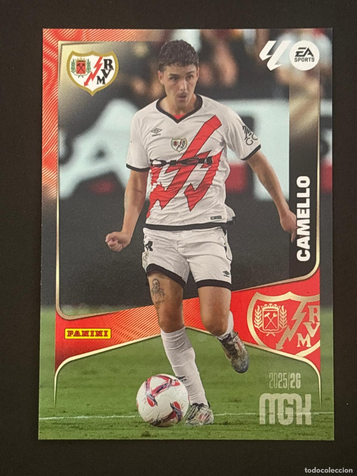 Fu&szlig;ball-Sticker: 305 CAMELLO RAYO MEGACRACKS MGK 25-26 2025-2026 PANINI LIGA