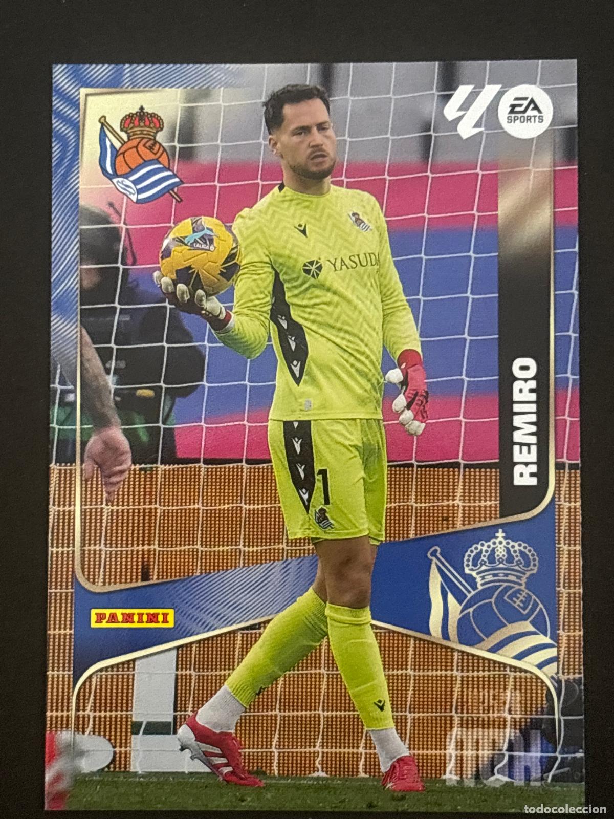 Fu&szlig;ball-Sticker: 308 REMIRO REAL SOCIEDAD MEGACRACKS MGK 25-26 2025-2026 PANINI LIGA