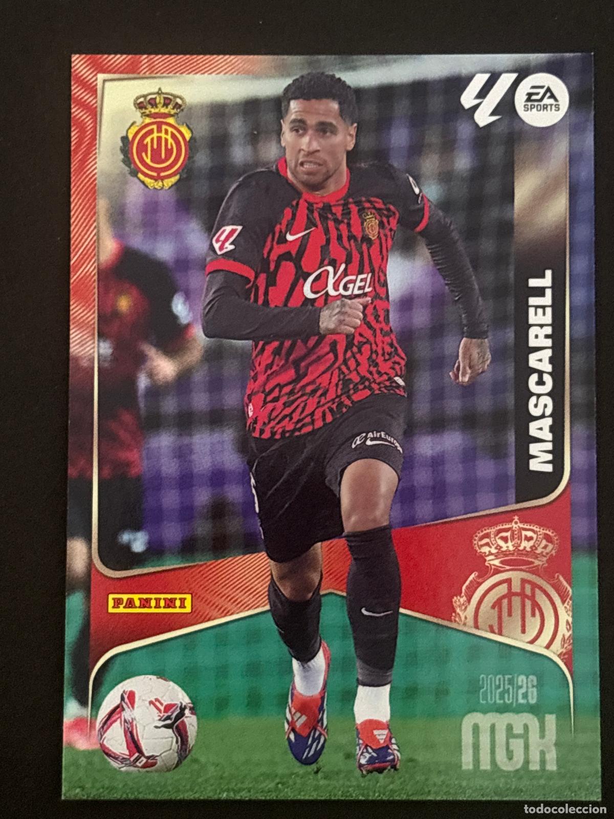 Fu&szlig;ball-Sticker: 244 MASCARELL MALLORCA MEGACRACKS MGK 25-26 2025-2026 PANINI LIGA