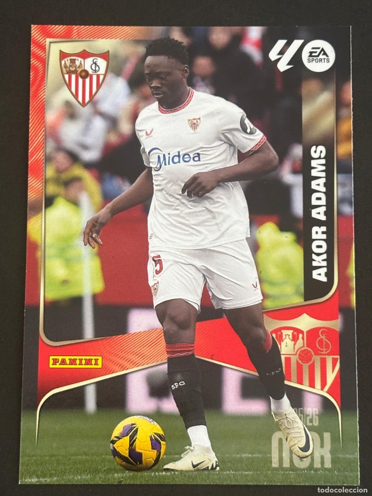 Figurine di Calcio: 342 AKOR ADAMS SEVILLA MEGACRACKS MGK 25-26 2025-2026 PANINI LIGA
