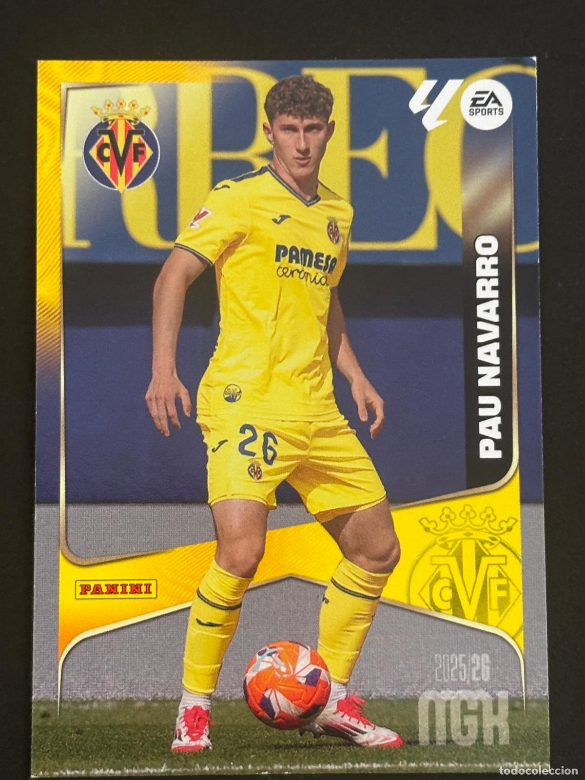 Figurine di Calcio: 365 FOYTH VILLARREAL MEGACRACKS MGK 25-26 2025-2026 PANINI LIGA
