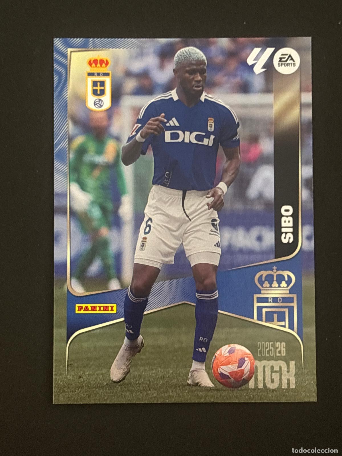 Figurine di Calcio: 281 SIBO OVIEDO MEGACRACKS MGK 25-26 2025-2026 PANINI LIGA