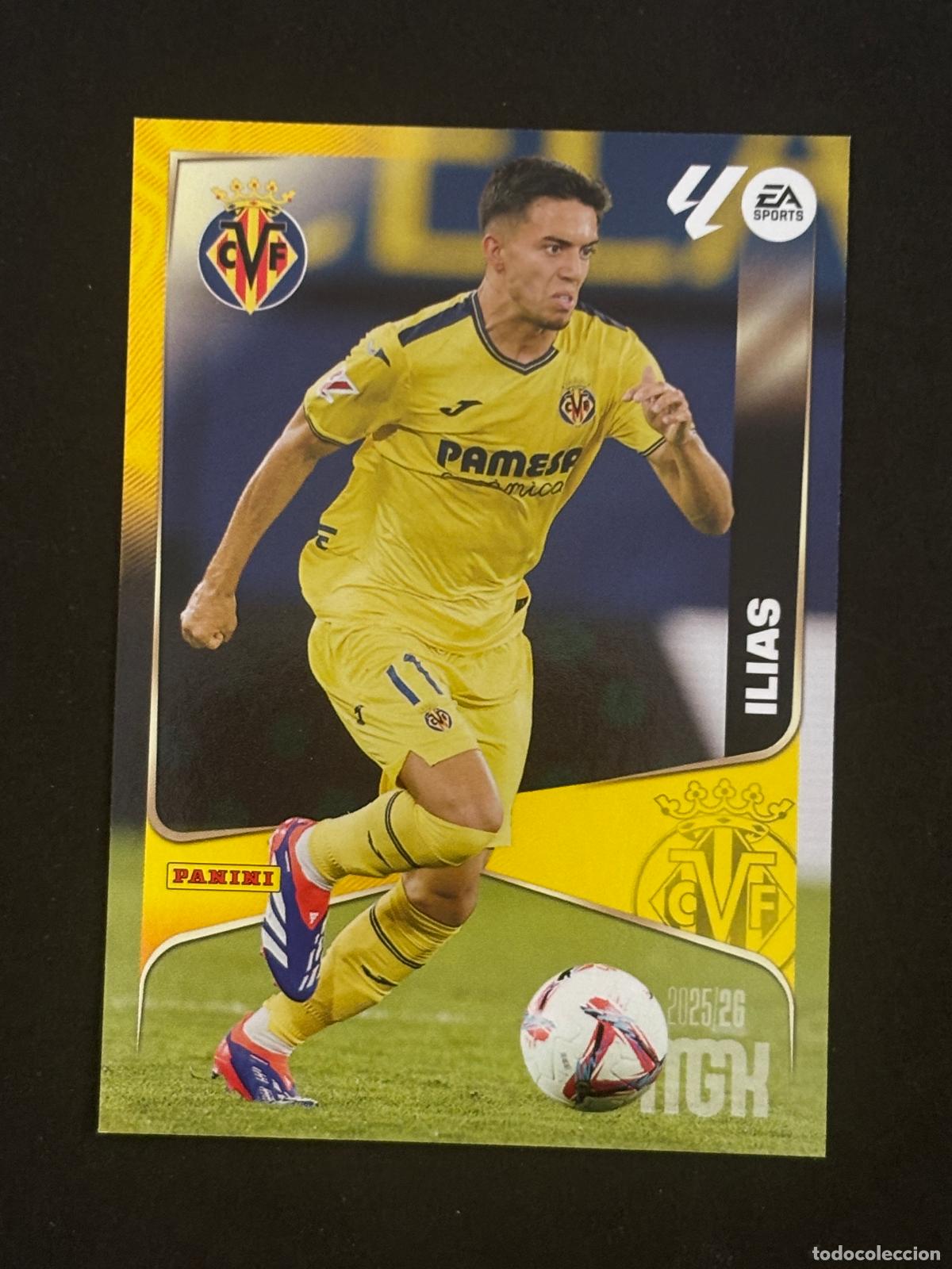 Figurine di Calcio: 374 ILIAS VILLARREAL MEGACRACKS MGK 25-26 2025-2026 PANINI LIGA