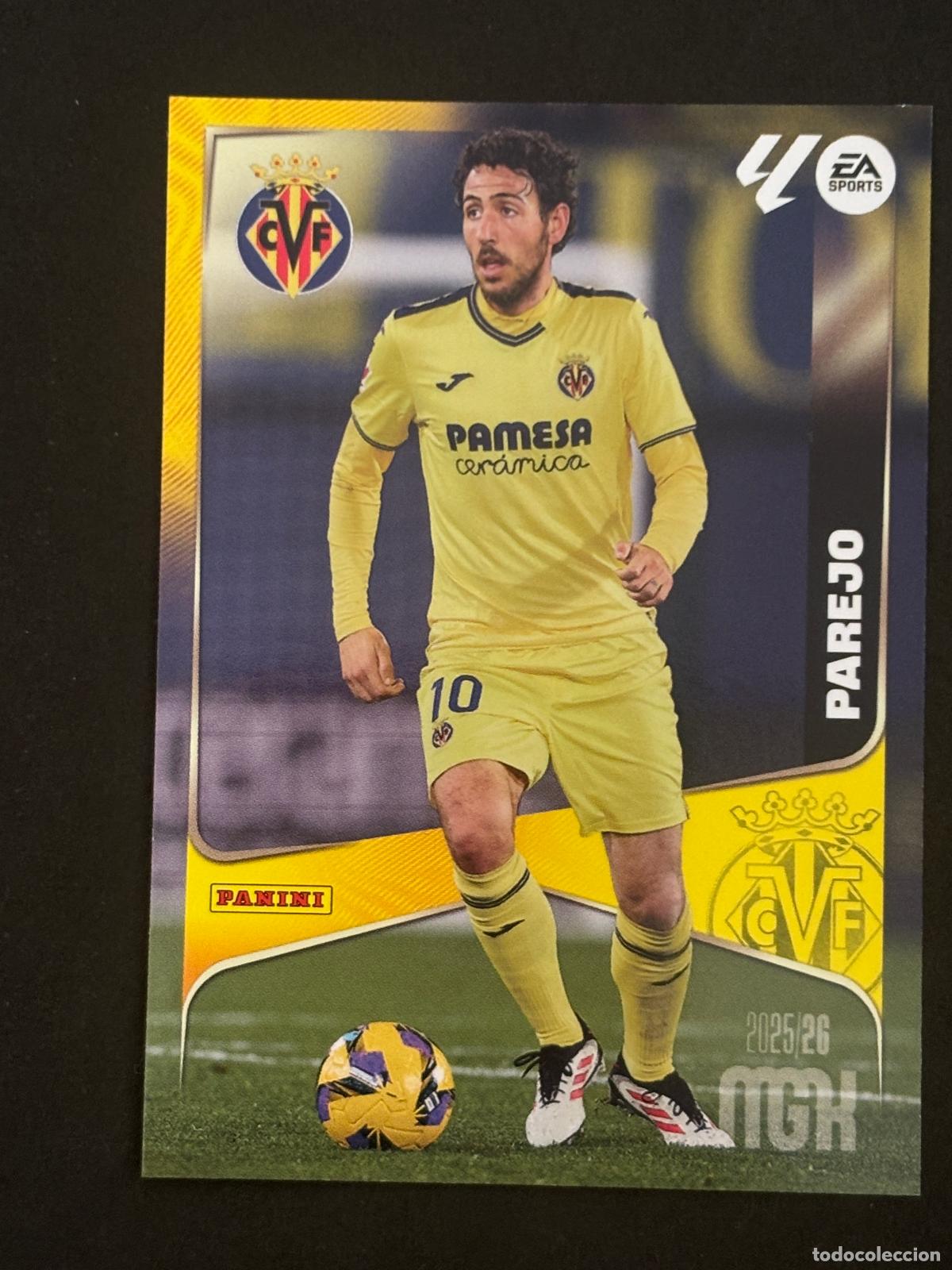 Figurine di Calcio: 371 PAREJO VILLARREAL MEGACRACKS MGK 25-26 2025-2026 PANINI LIGA
