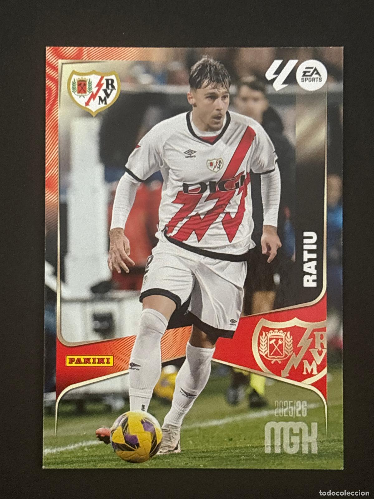 Figurine di Calcio: 293 RATIU RAYO MEGACRACKS MGK 25-26 2025-2026 PANINI LIGA