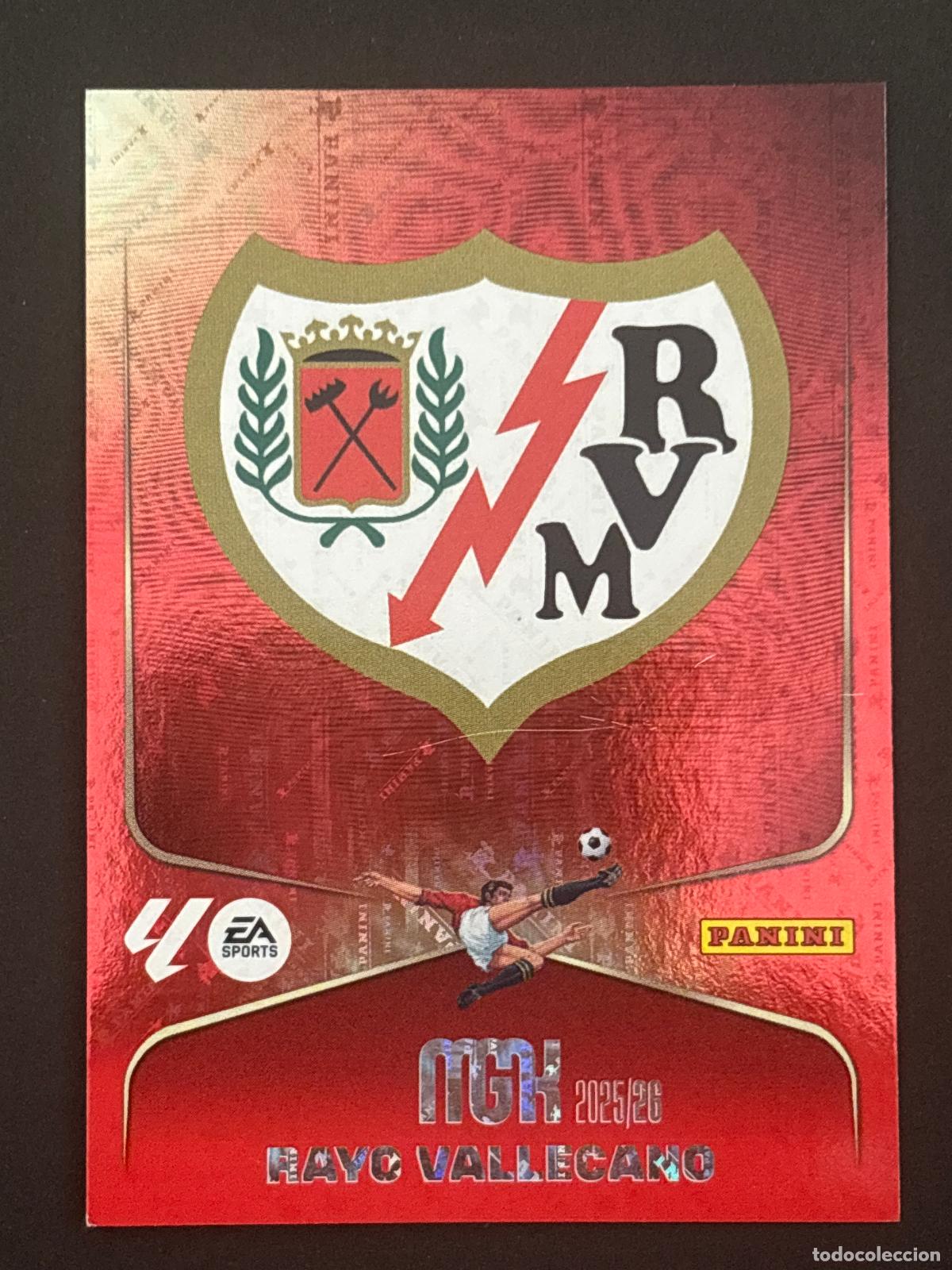 Figurine di Calcio: 289 ESCUDO RAYO MEGACRACKS MGK 25-26 2025-2026 PANINI LIGA