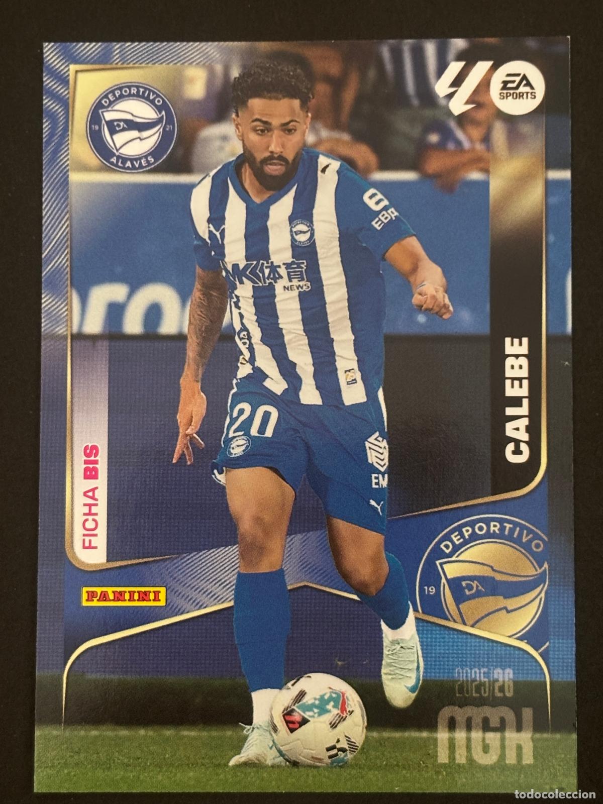 Figurine di Calcio: 36BIS CALEBE ALAVES 2&ordf; EDICI&Oacute;N MEGACRACKS MGK 25-26 2025-2026 PANINI LIGA