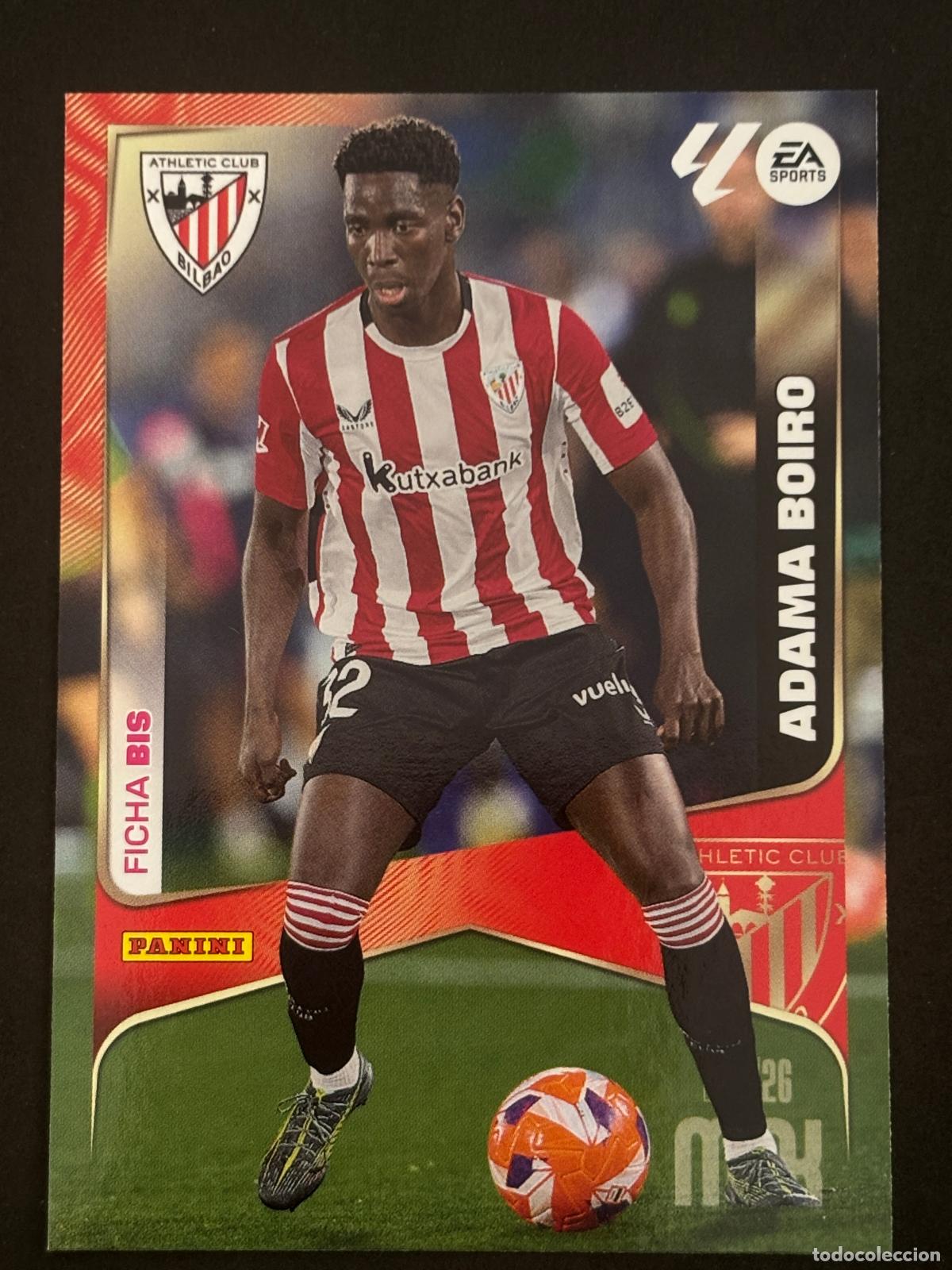 Figurine di Calcio: 43BIS ADAMA BOIRO AT BILBAO 3&ordf; EDICI&Oacute;N MEGACRACKS MGK 25-26 2025-2026 PANINI LIGA
