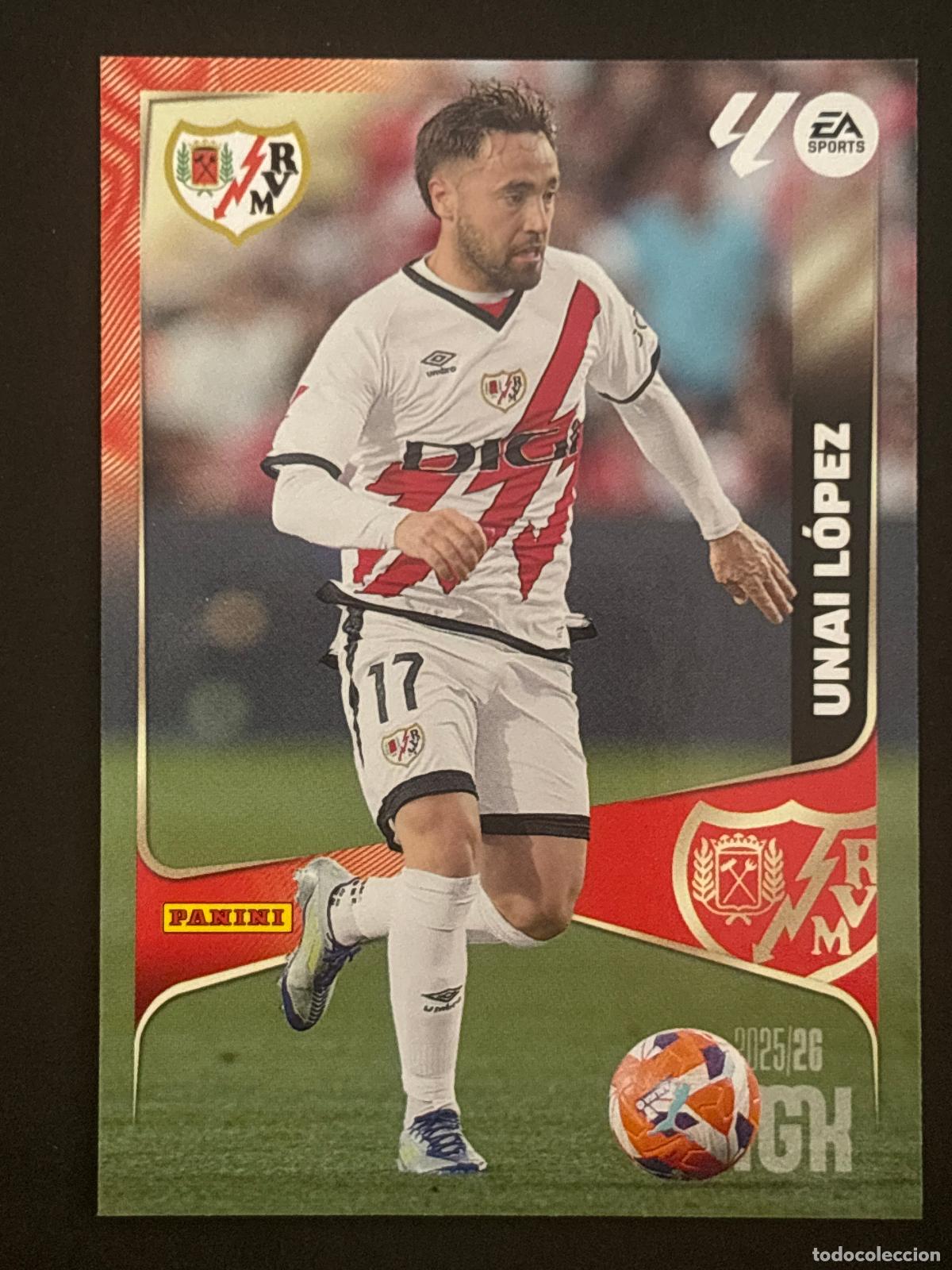 Fu&szlig;ball-Sticker: 300 UNAI L&Oacute;PEZ RAYO MEGACRACKS MGK 25-26 2025-2026 PANINI LIGA
