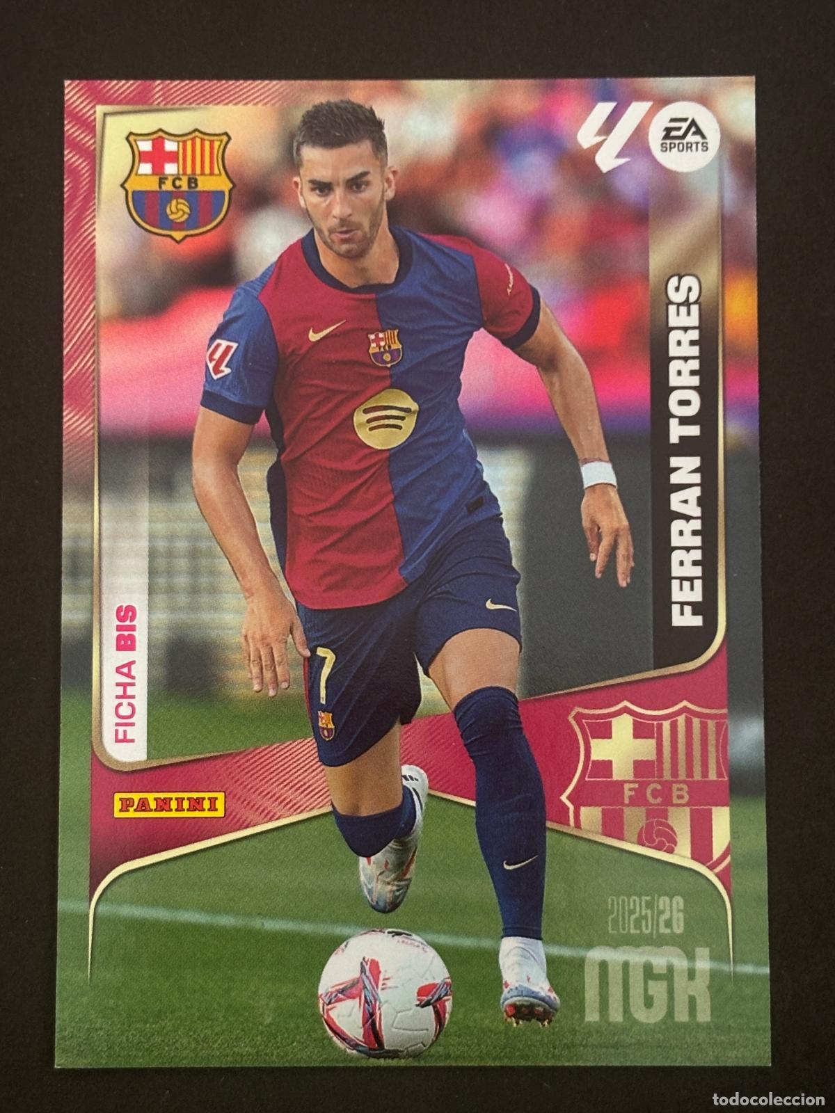 Fu&szlig;ball-Sticker: 89BIS FERR&Aacute;N TORRES BARCELONA 2&ordf; EDICI&Oacute;N MEGACRACKS MGK 25-26 2025-2026 PANINI LIGA