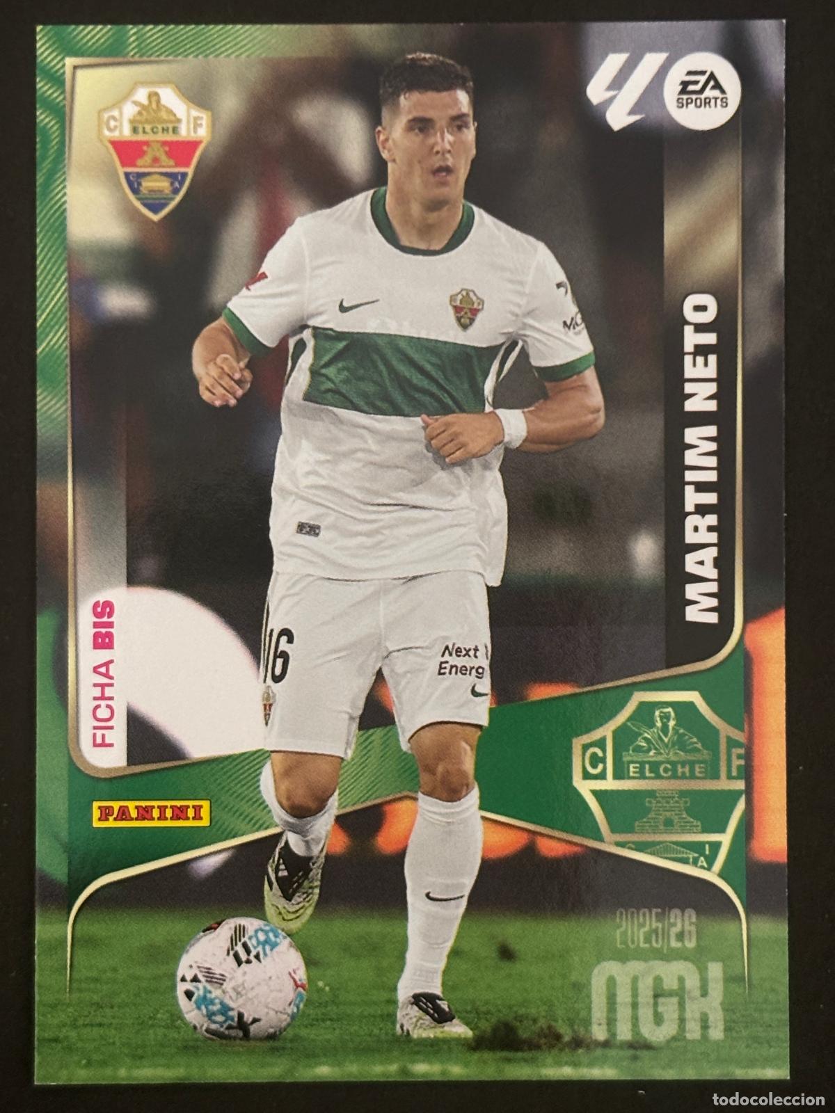 Fu&szlig;ball-Sticker: 139BIS MARTIM NETO ELCHE 2&ordf; EDICI&Oacute;N MEGACRACKS MGK 25-26 2025-2026 PANINI LIGA