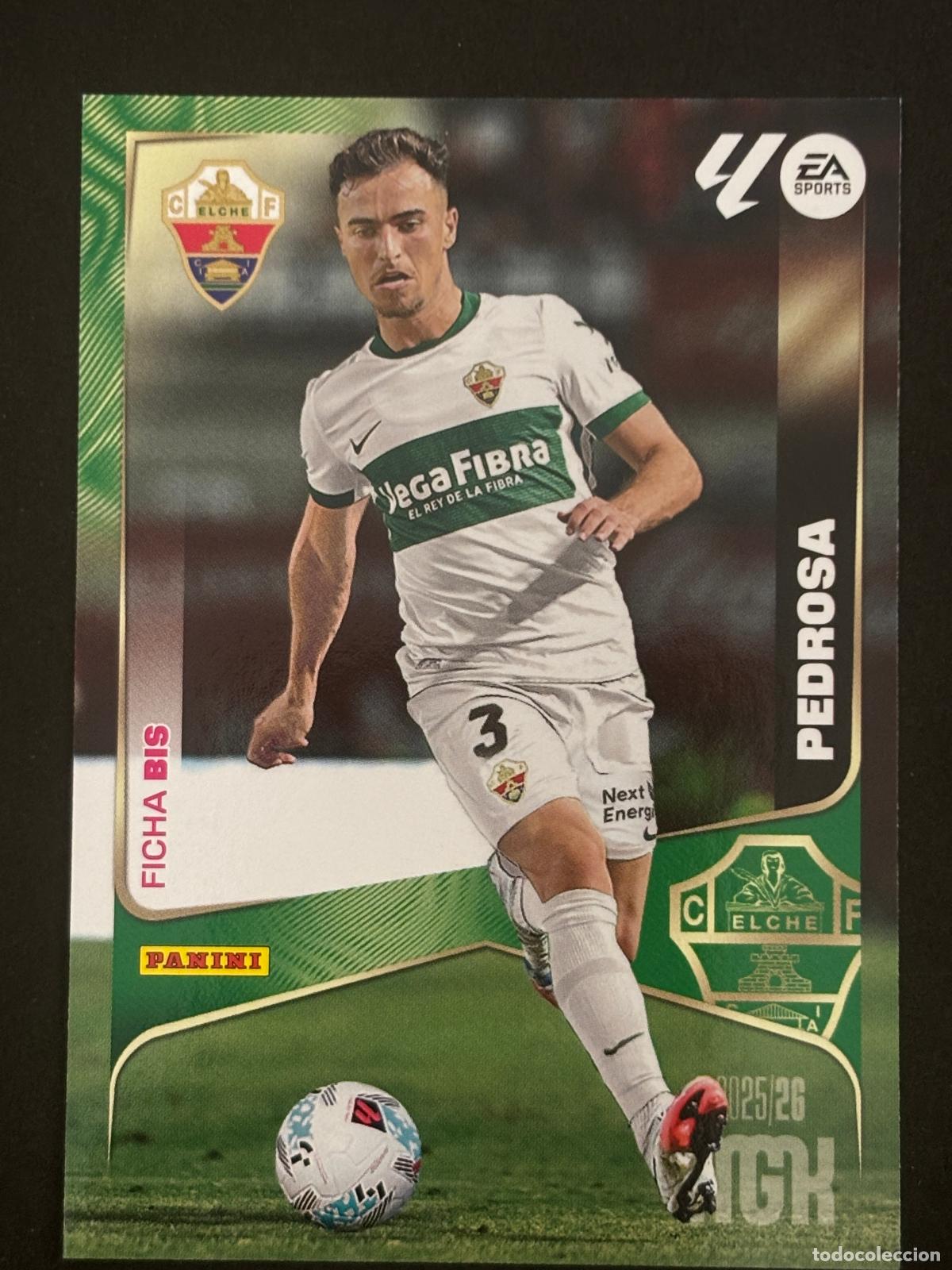 Fu&szlig;ball-Sticker: 135BIS PEDROSA ELCHE 3&ordf; EDICI&Oacute;N MEGACRACKS MGK 25-26 2025-2026 PANINI LIGA